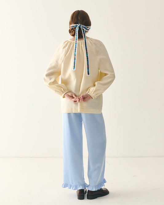 Вишита стрічка на волосся "Борщівка"