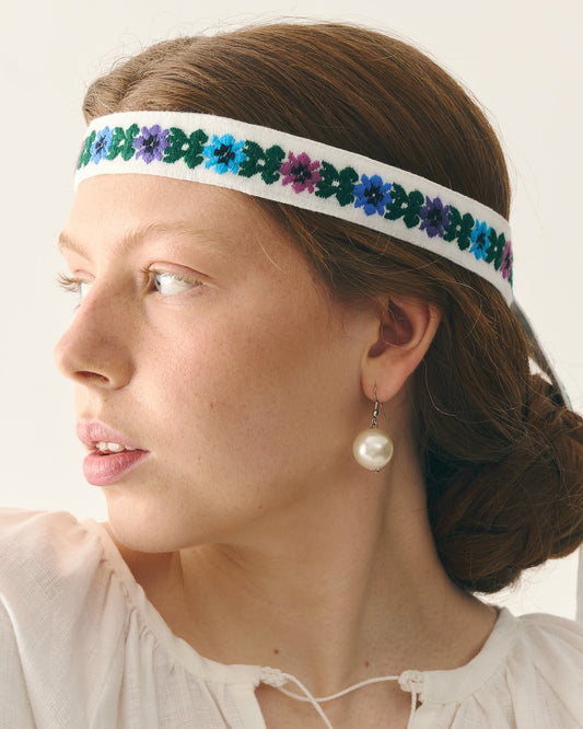 Вишита стрічка - {МАЛЬВИ}