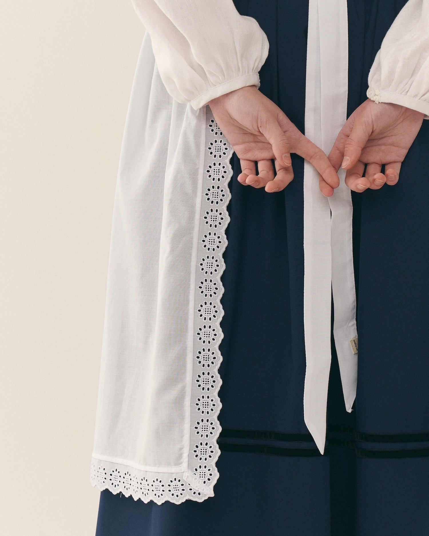 Пишний передник в етно стилі "Ошатний" - {МАЛЬВИ}